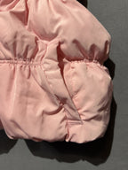Divided by H&M Women’s Large Pink Cropped Puffer Vest Zip Sleeveless Jacket