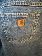 Carhartt Relaxed Fit Jeans Men's Size 42x30 Denim Pants Classic Workwear