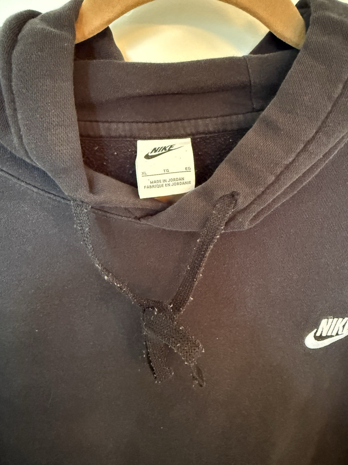 Nike Sportswear Pullover Hoodie Men’s X-Large Black