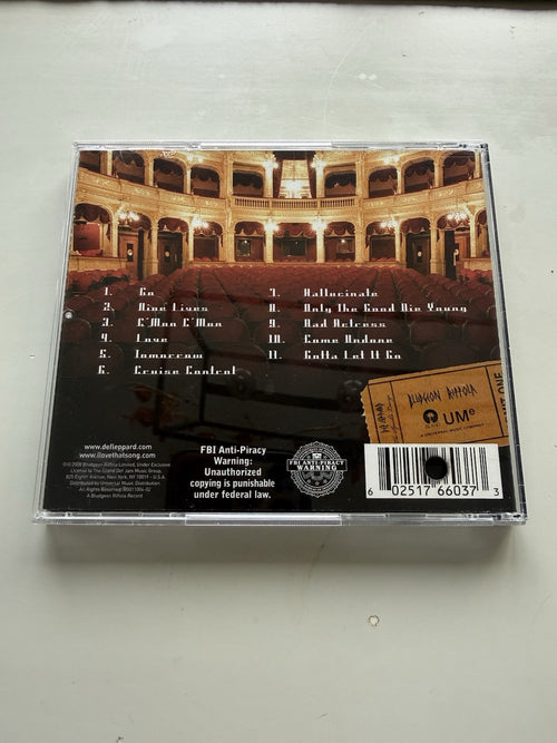 DEF LEPPARD The Sparkle Lounge 2006 US CD AUTOGRAPHED By The Band.