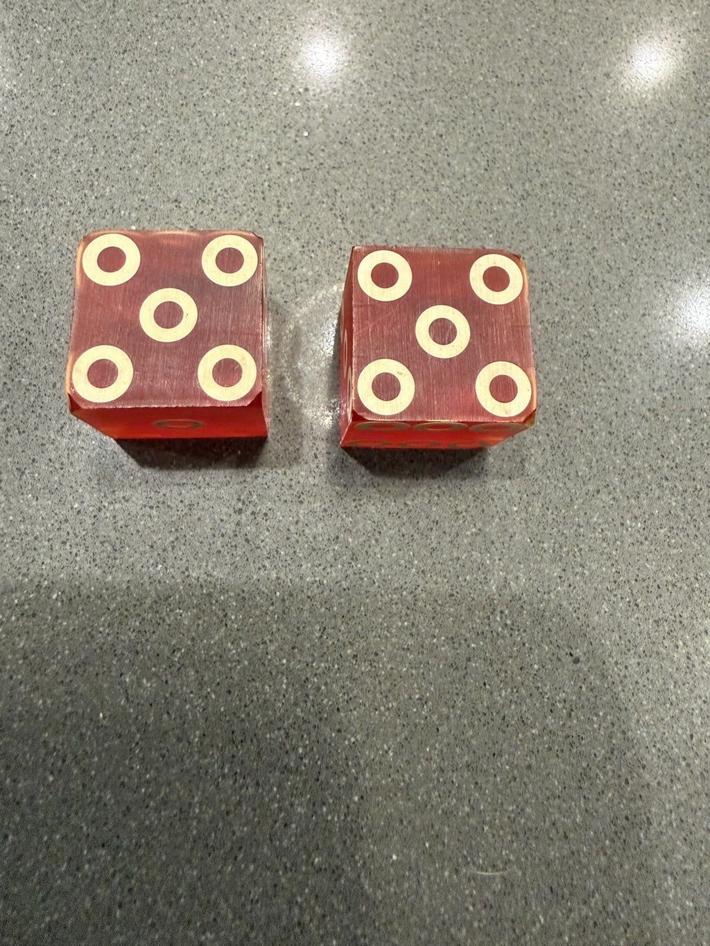 Rare Vintage Reno Nevada Mapes Hotel and  Casino Dice