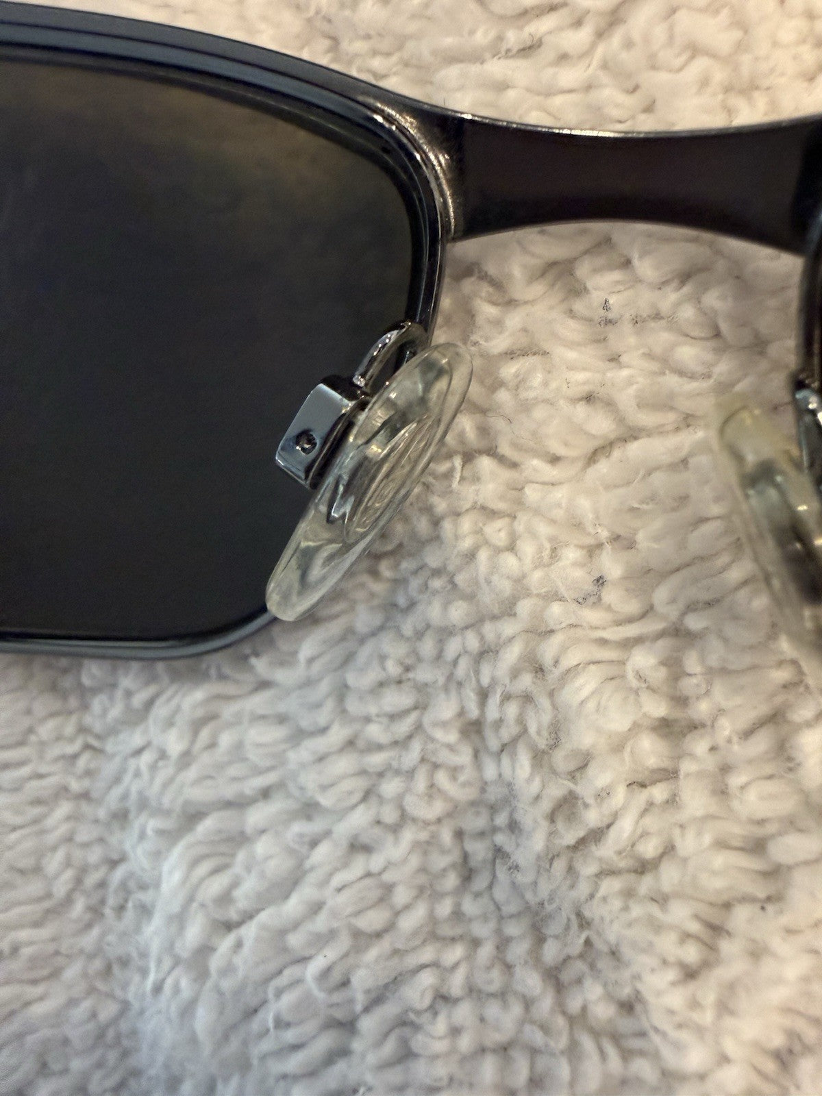 REVO 3023 080/63 Silver Gray Gunmetal Polarized Sunglasses Rare Vintage