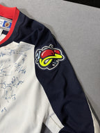 Rare Vintage Columbus Blue Jackets Team Signed Jersey w/ No COA Has Tags