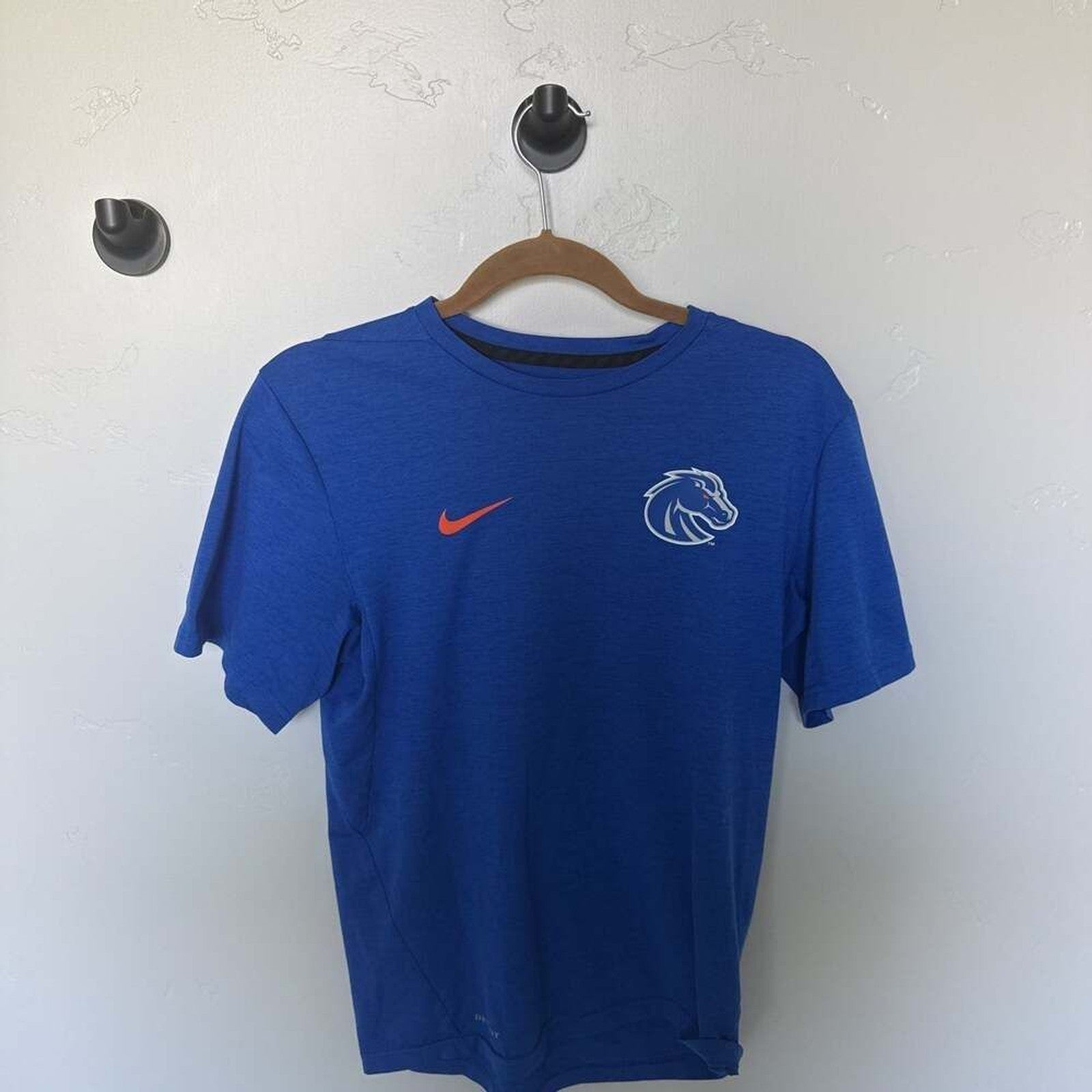Nike Boise State Broncos Men’s Dri-FIT Blue Short Sleeve T-Shirt