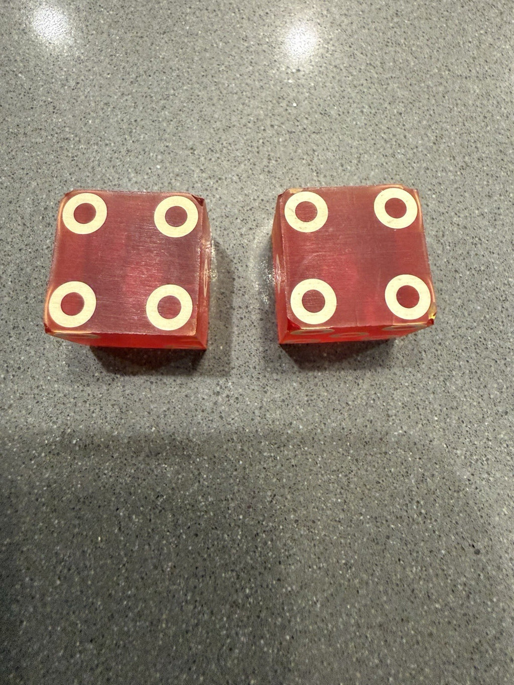 Rare Vintage Reno Nevada Mapes Hotel and  Casino Dice