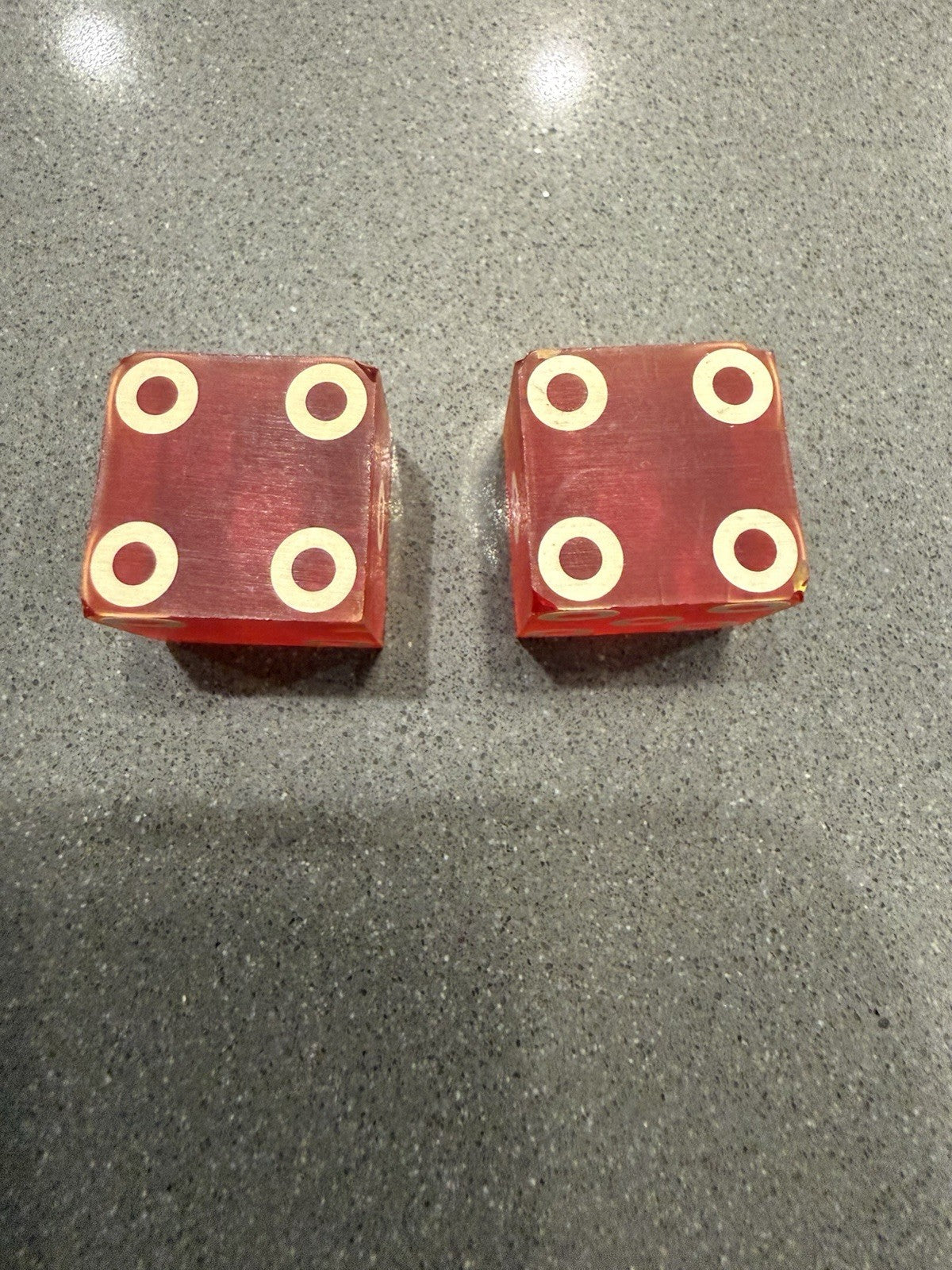 Rare Vintage Reno Nevada Mapes Hotel and  Casino Dice