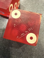 Old Rare Vintage Mapes Casino dice pair