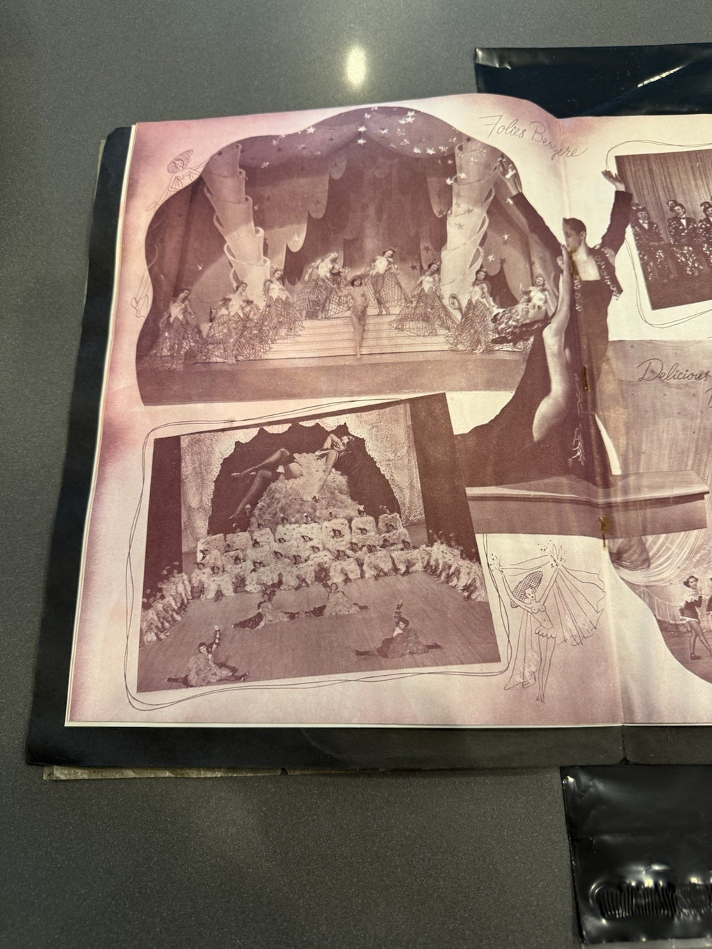 1939 Famous Folies Bergere Theatre Program Treasure Island San Francisco