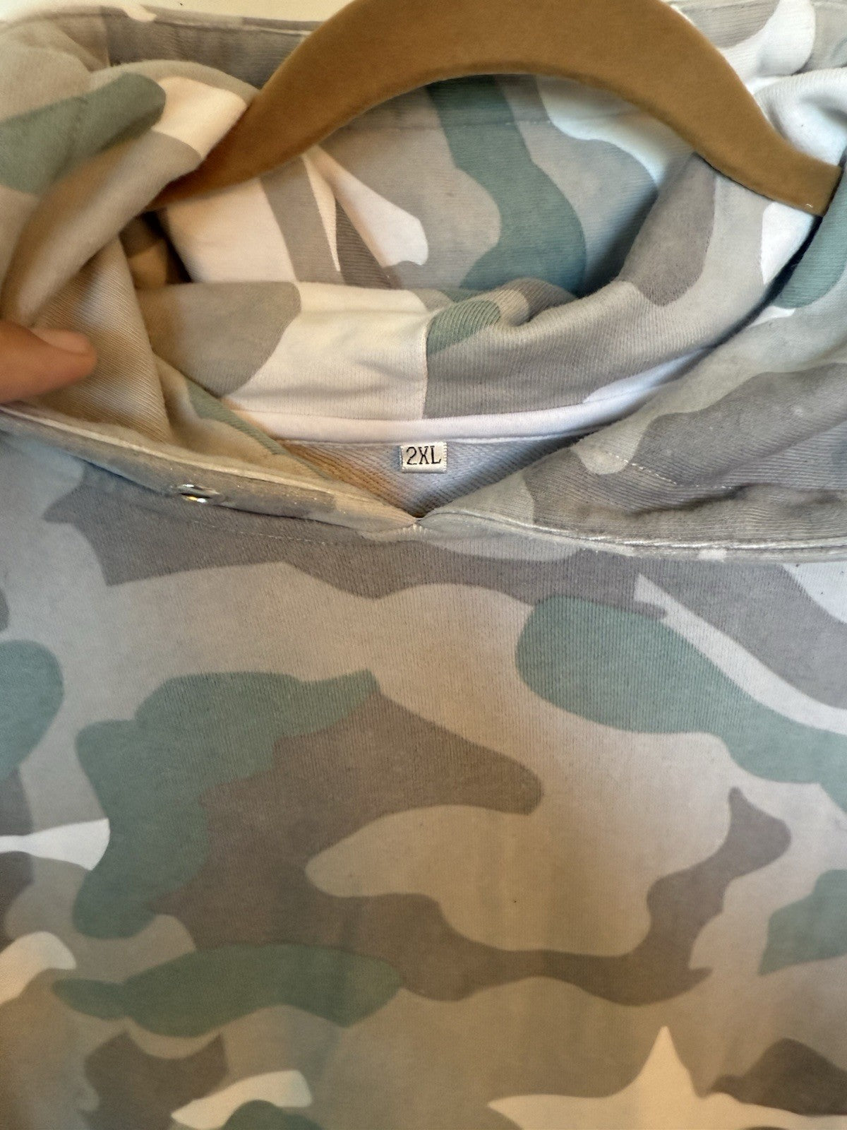 Rare Custom ‘Hidden Estate, Big Bear Lake,CA’ XXL Hooded Sweatshirt