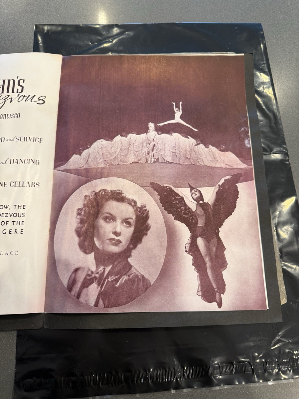 1939 Famous Folies Bergere Theatre Program Treasure Island San Francisco