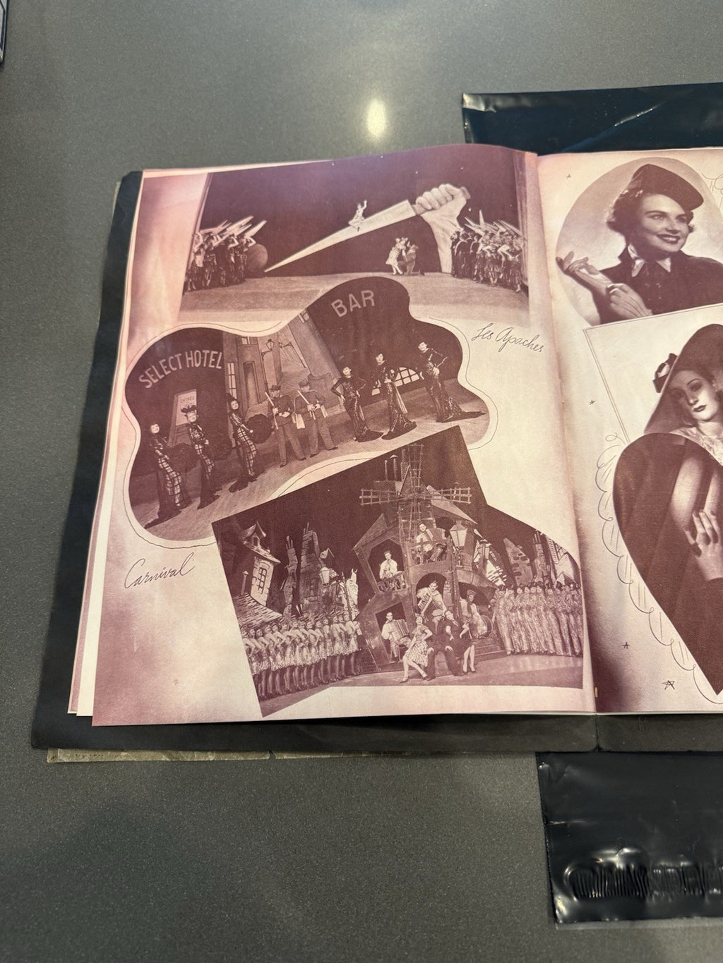 1939 Famous Folies Bergere Theatre Program Treasure Island San Francisco