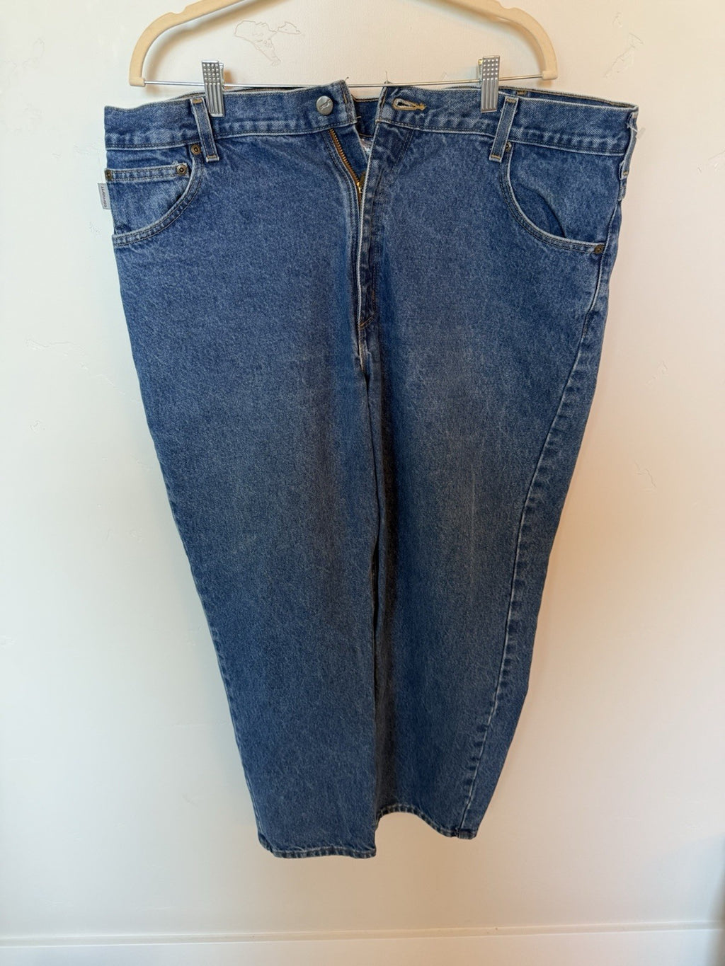 Carhartt Relaxed Fit Jeans Men's Size 42x30 Denim Pants Classic Workwear