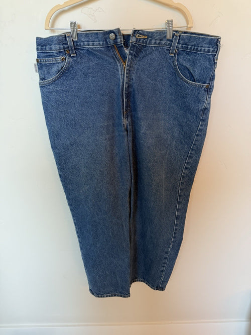 Carhartt Relaxed Fit Jeans Men's Size 42x30 Denim Pants Classic Workwear