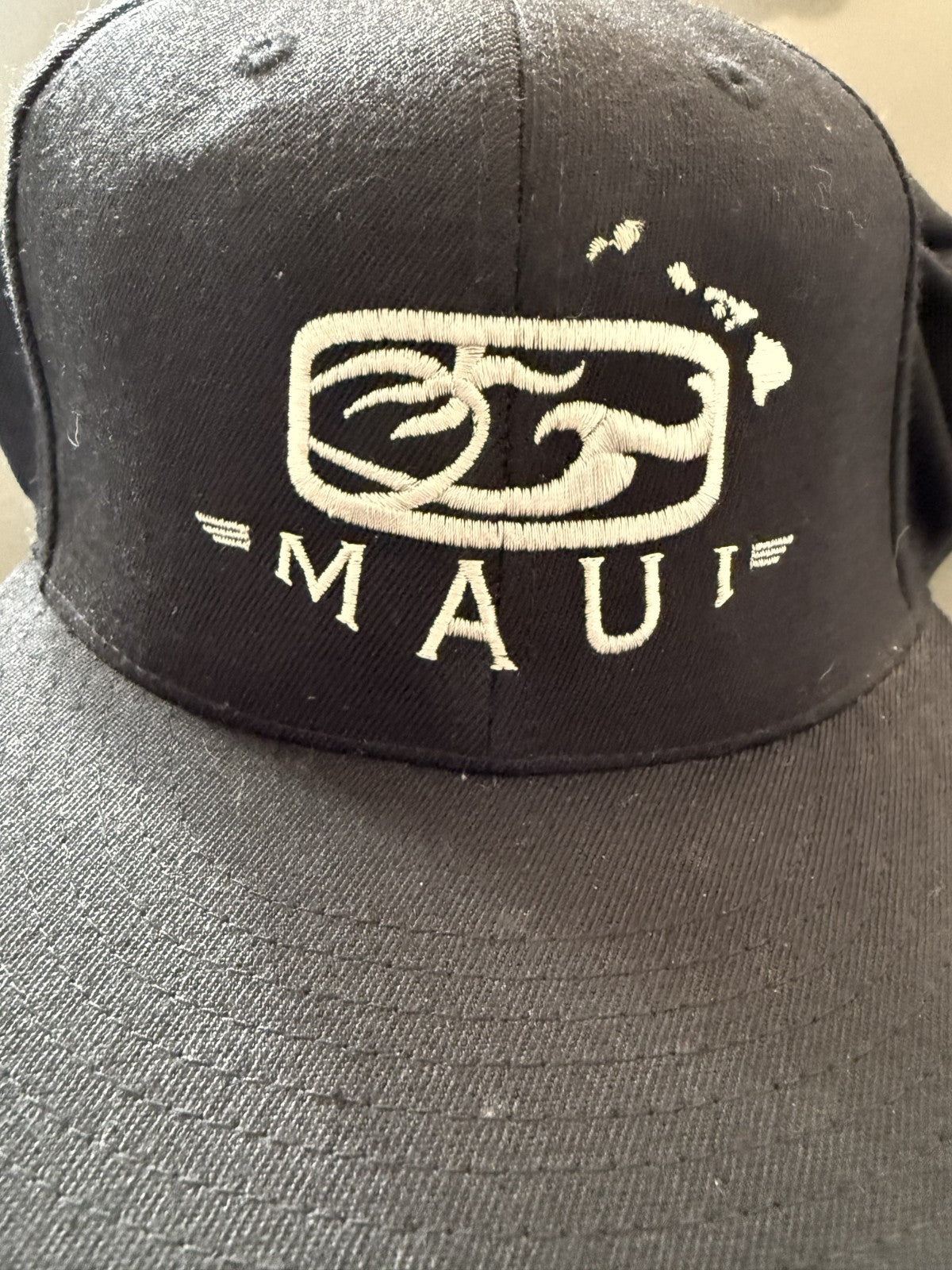 Honolua Maui Black 210 Fitted Cap 7 1/4 - 7 5/8