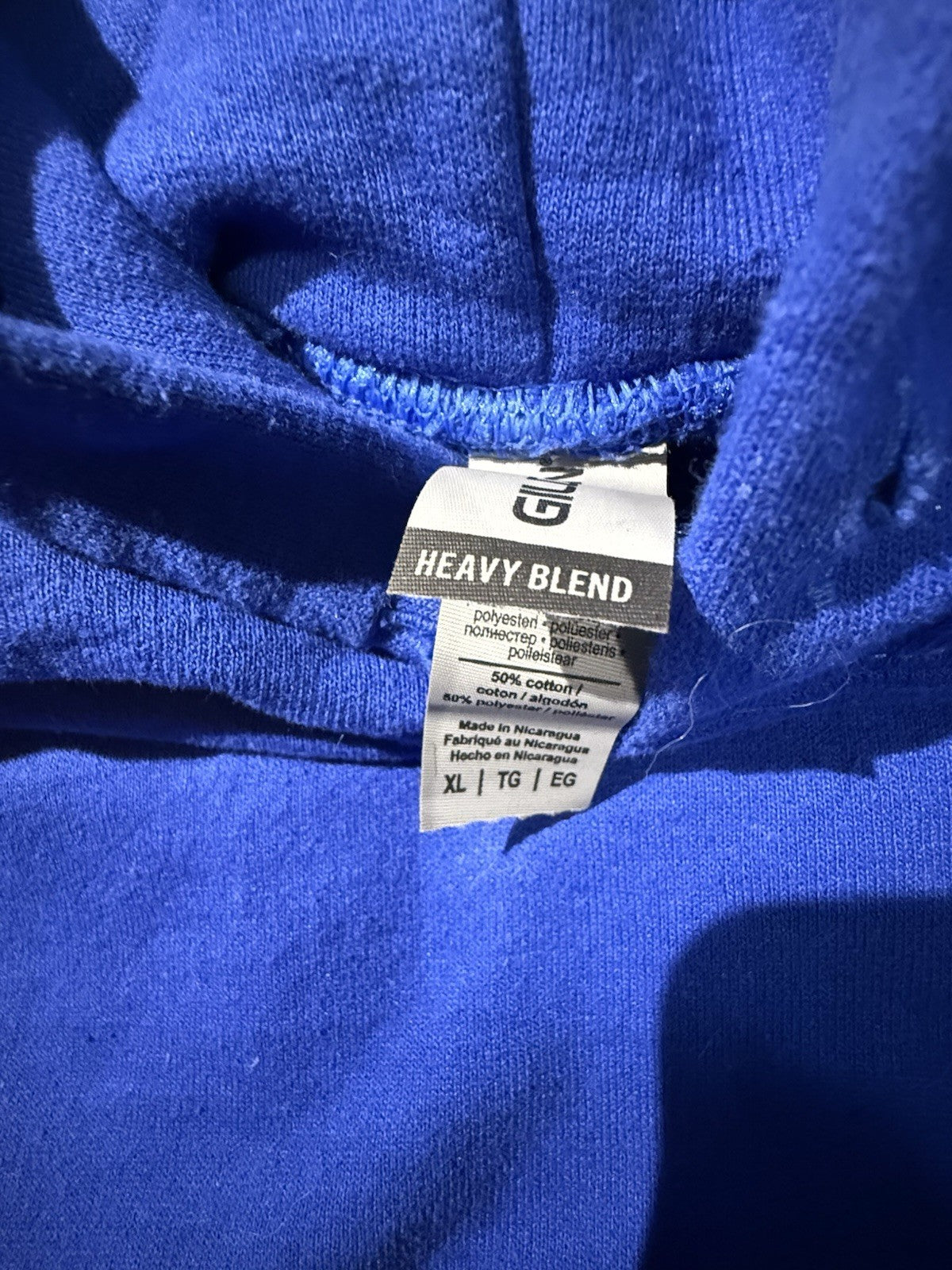 Delta Delta Delta Tri Delta Sweatshirt Hoodie XL Royal Blue