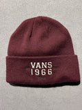 Vans Beanie Unisex Red Maroon Winter Fall Hat