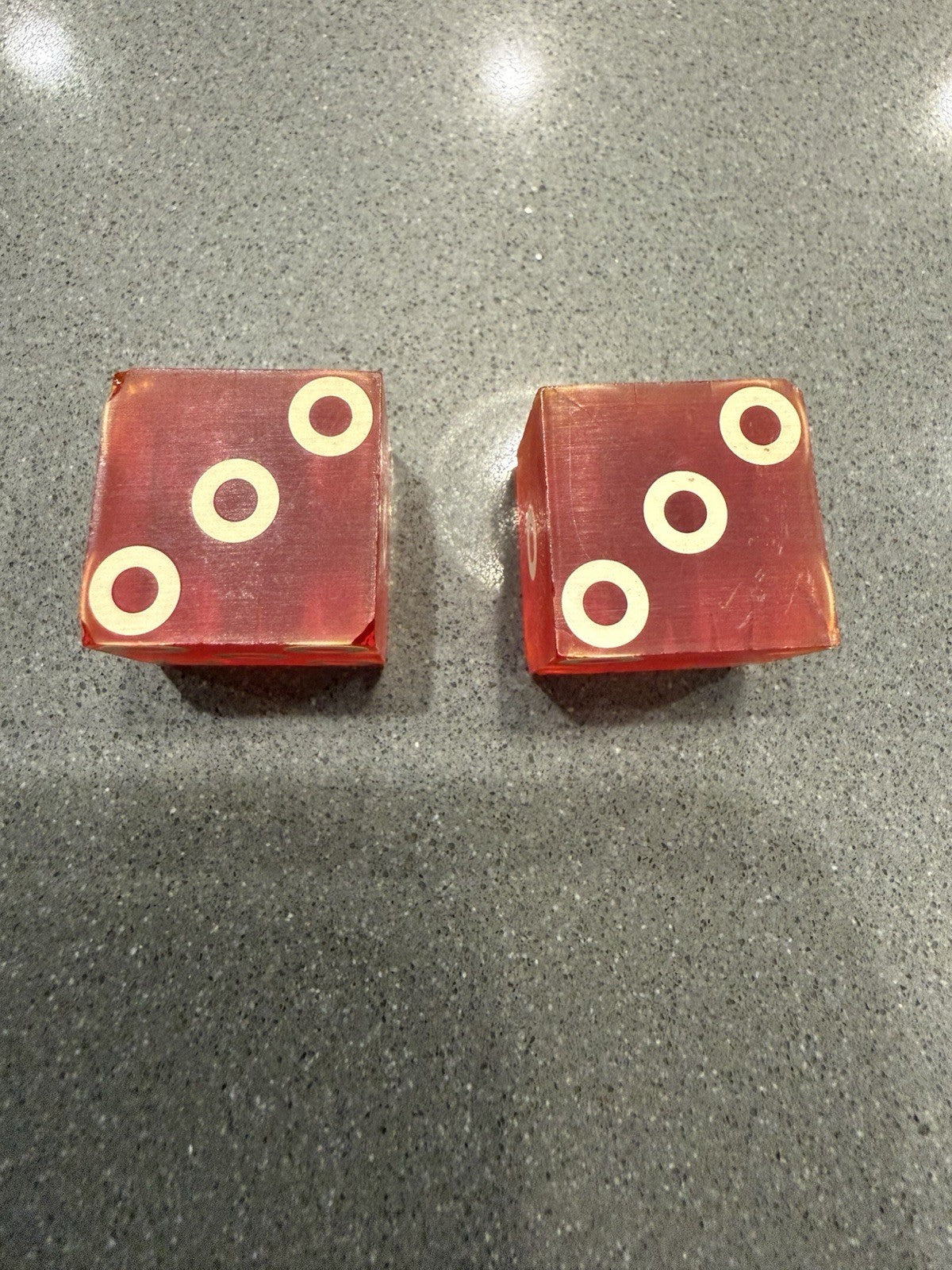 Rare Vintage Reno Nevada Mapes Hotel and  Casino Dice