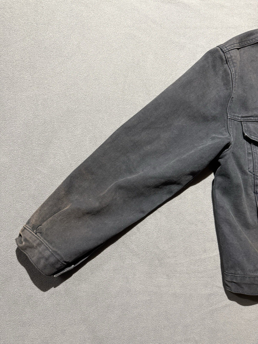 J Galt Rustic Denim Jean Jacket Corduroy Collar Women’s Small