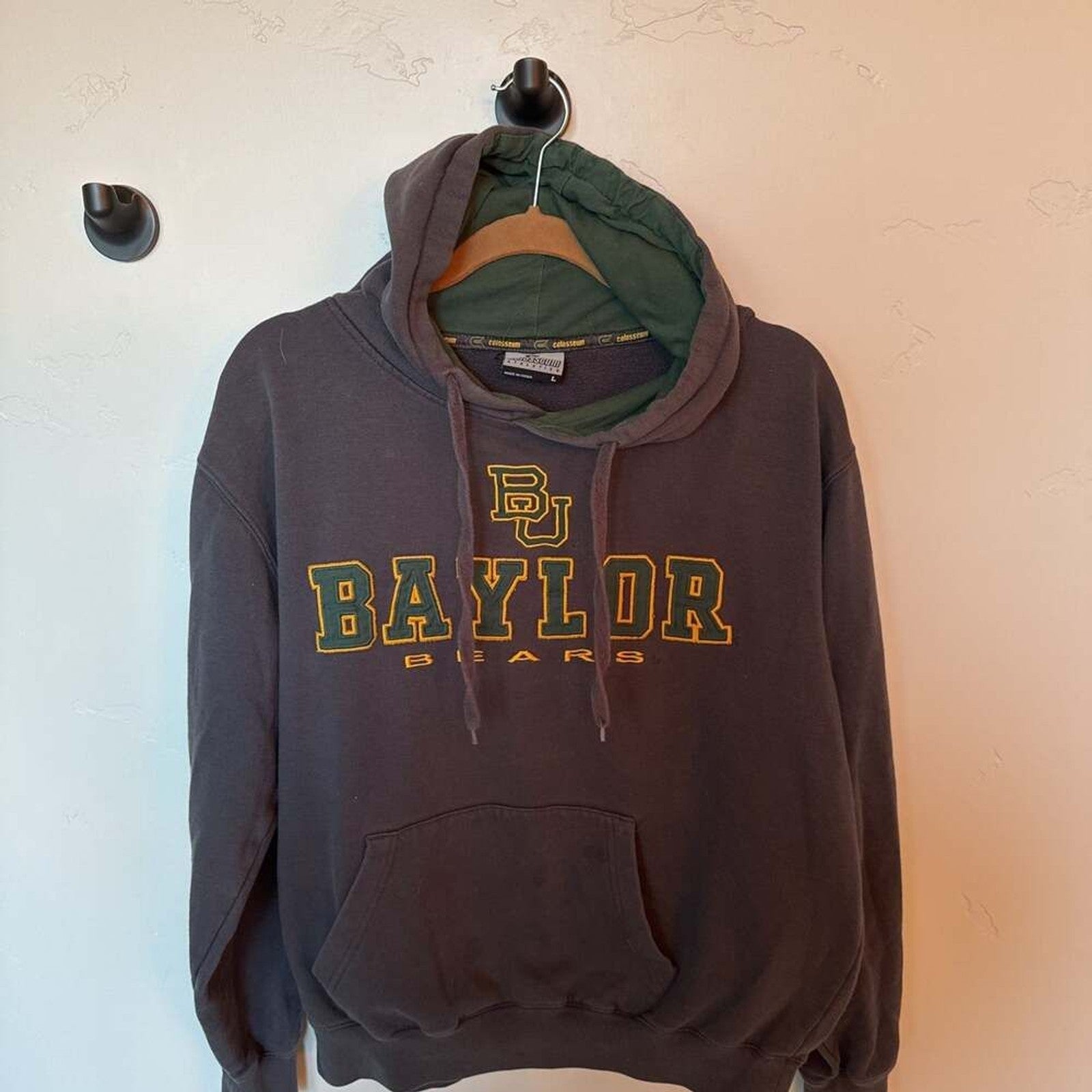 Vintage Baylor University Bears Hoodie by Colosseum