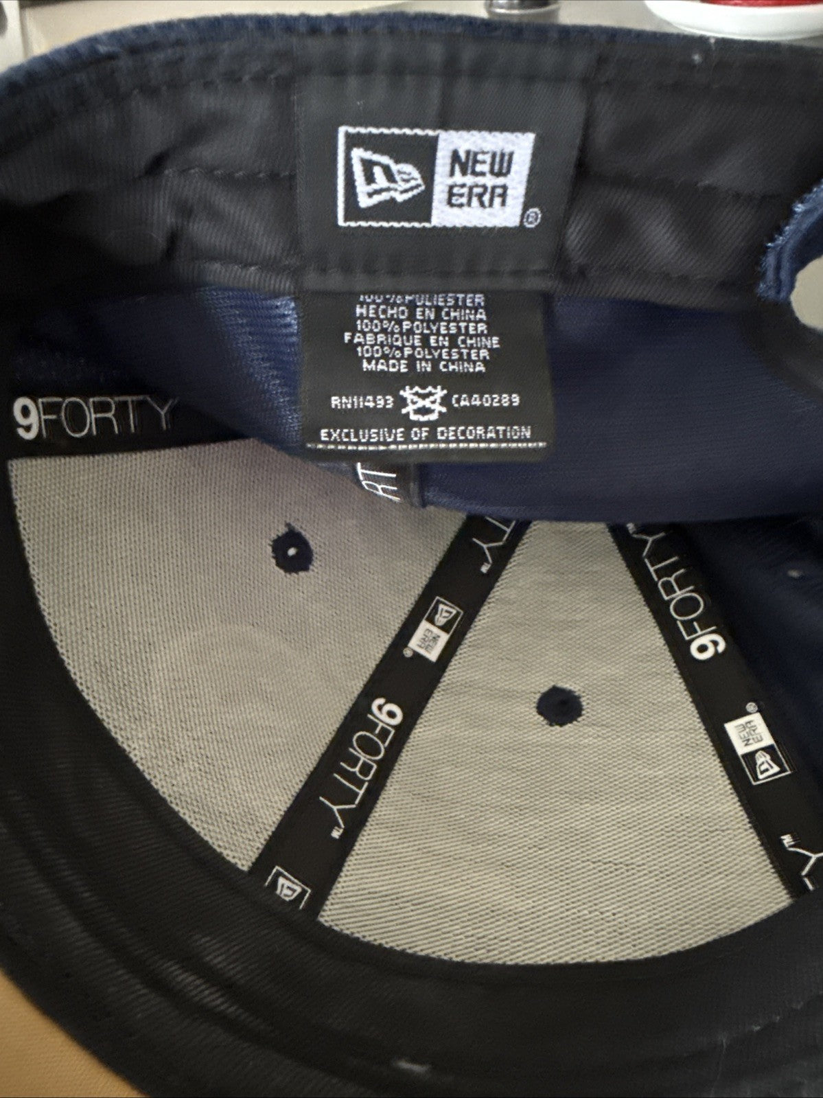 Vintage NFL NEW ERA 9 Forty ST. LOUIS RAMS ADJUSTABLE HAT