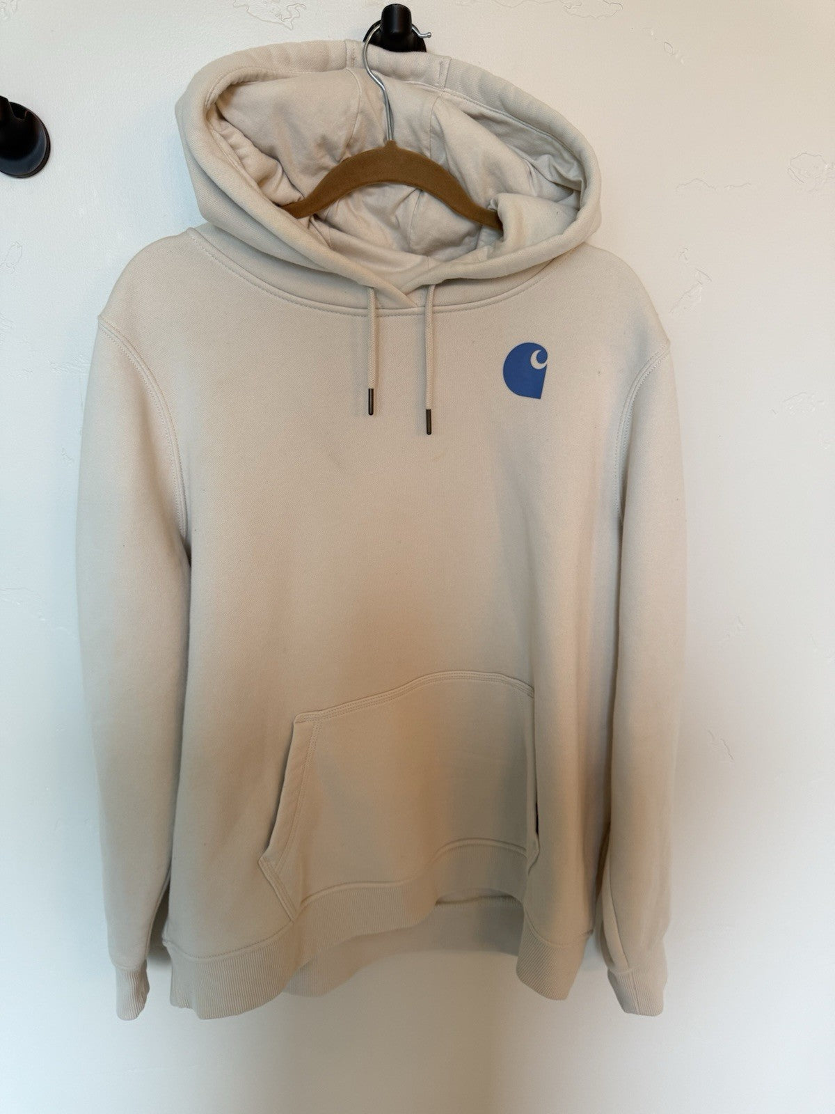 White Women’s Carhartt Size XXL Relaxed Fit Pullover Hoodie Sweatshirt