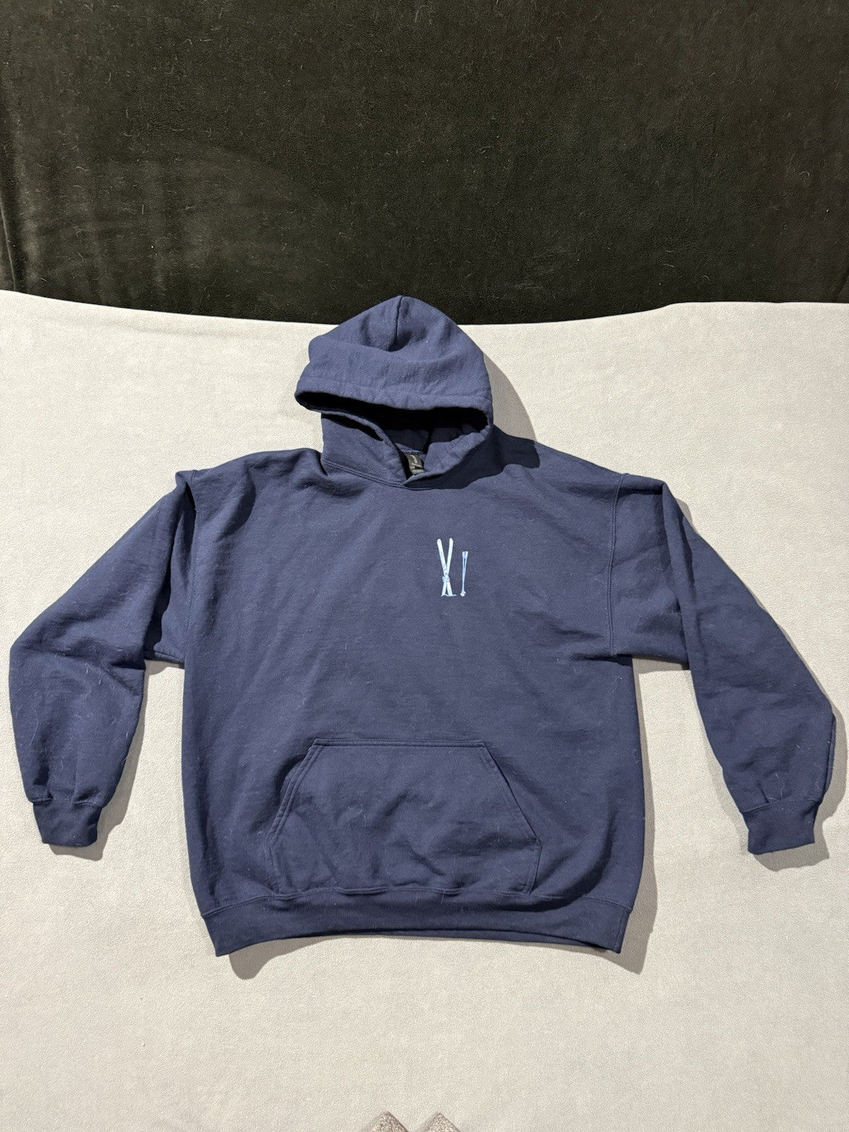 Delta Delta Delta Tri Delta McCall Ski Sweatshirt Hoodie XL Navy Blue