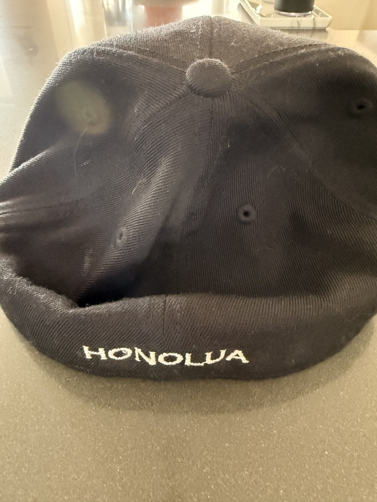 Honolua Maui Black 210 Fitted Cap 7 1/4 - 7 5/8