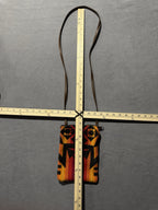 Rustic Colorful Southwestern Aztec Small Zipper Crossbody Bag Purse 8 X 6 Inches