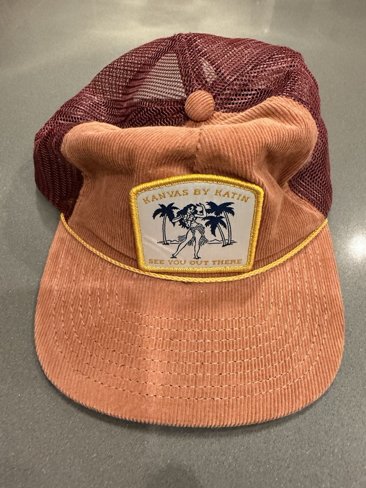 Katin Surf Bermuda Corduroy "See You Out There" Snapback Adjustable Hat