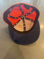 Denver Broncos Fitted Hat 7 1/2 New Era 59fifty Orange NFL