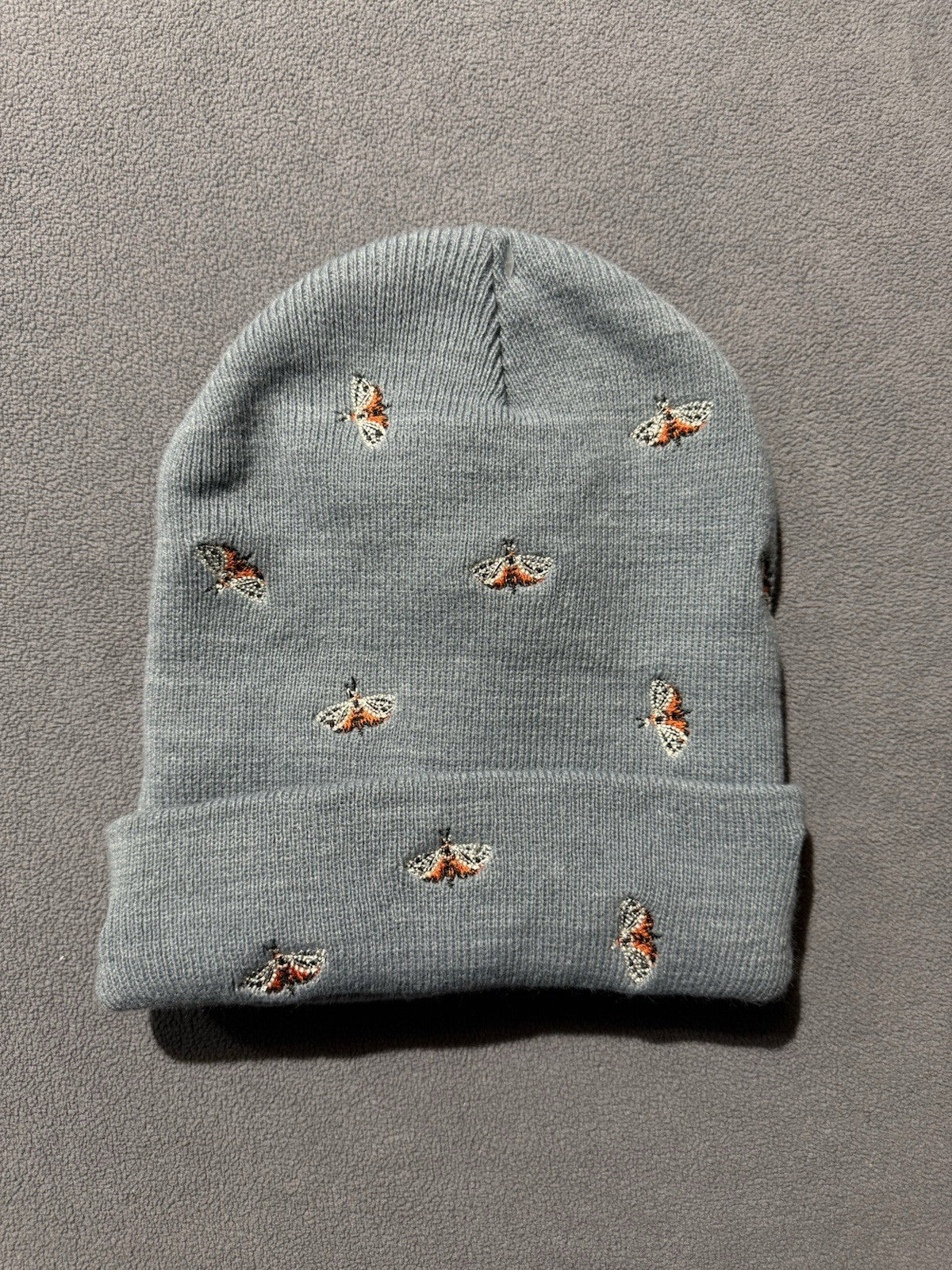 Urban Outfitters Rare Gray Embroidered Butterfly’s New With Tag