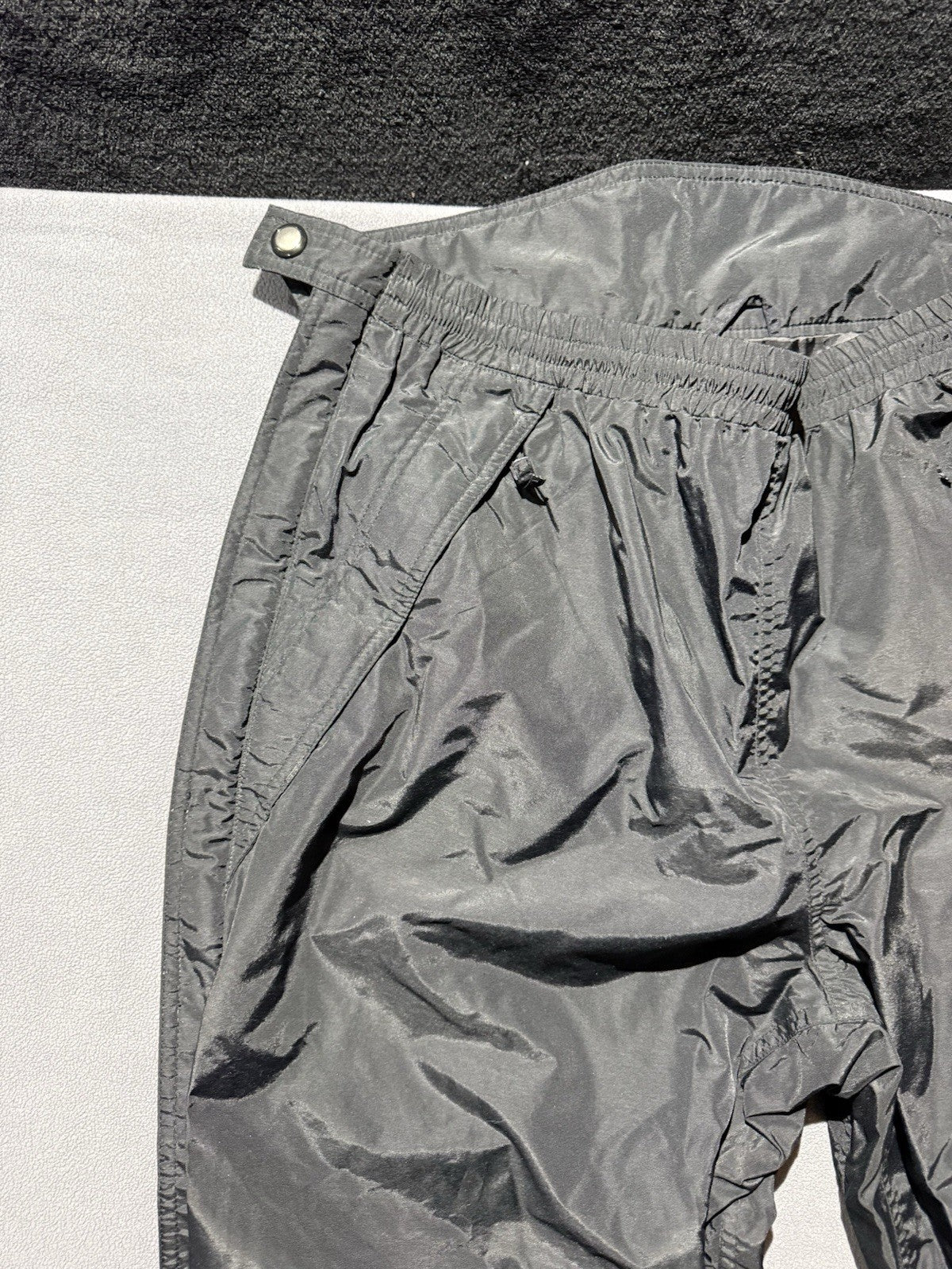 Mountian Tek RareBlack Ski Snow Board Zipper Pants size L