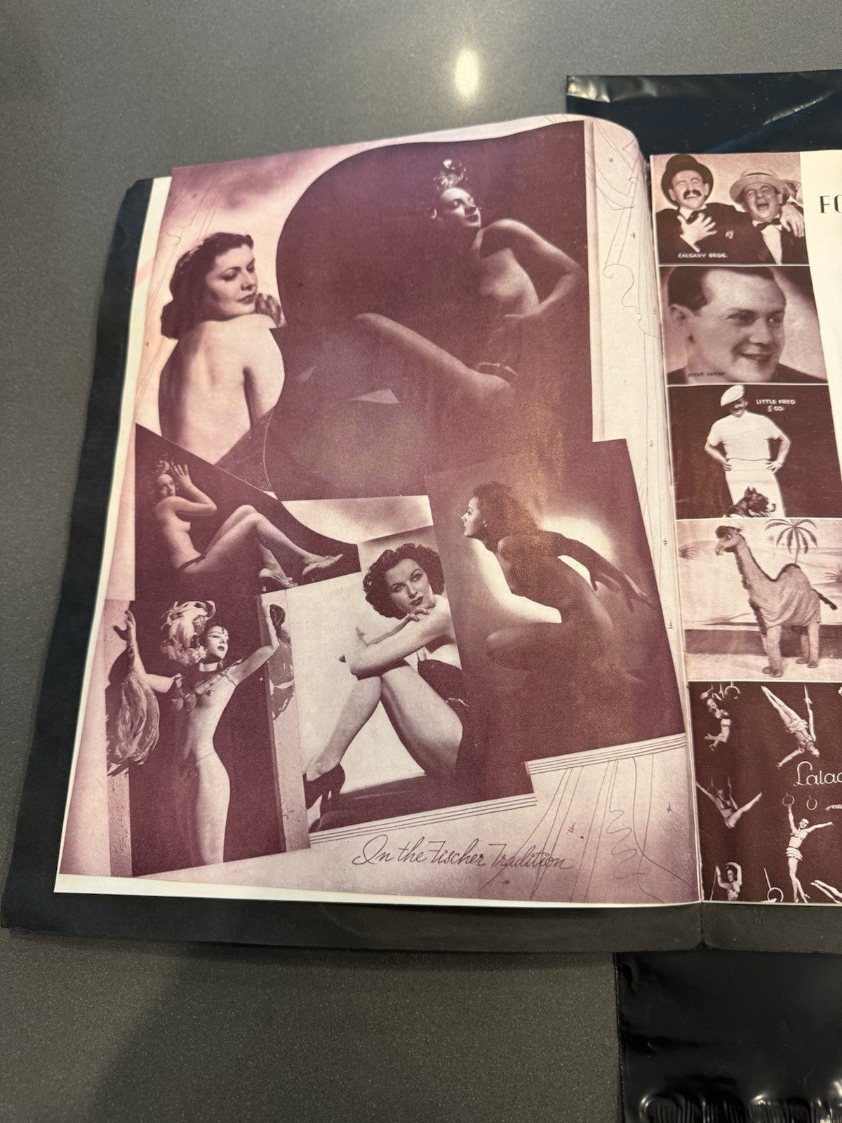 1939 Famous Folies Bergere Theatre Program Treasure Island San Francisco