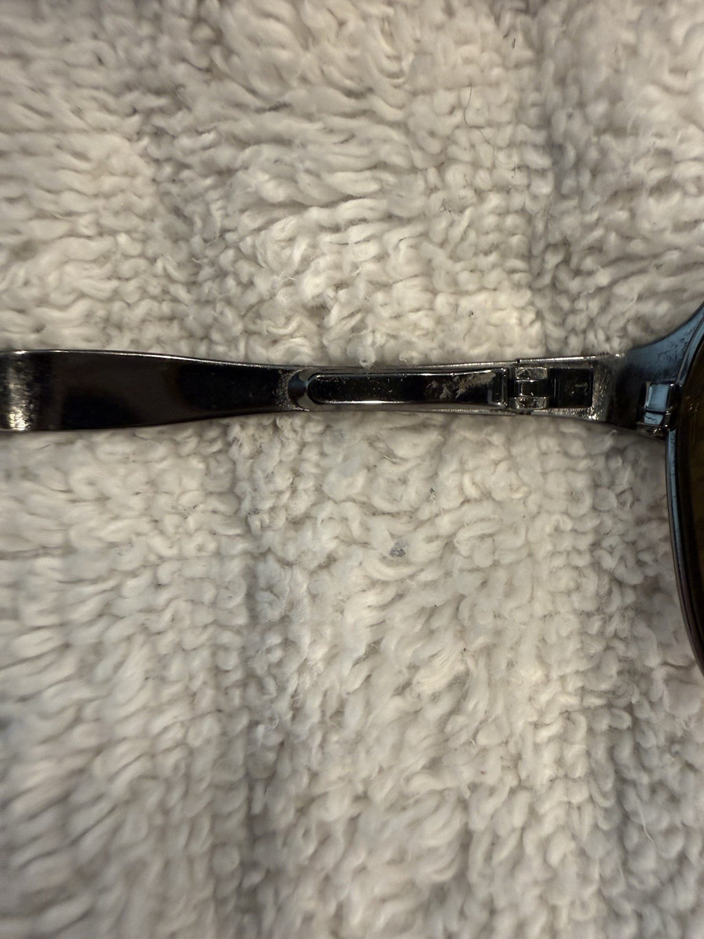 REVO 3023 080/63 Silver Gray Gunmetal Polarized Sunglasses Rare Vintage