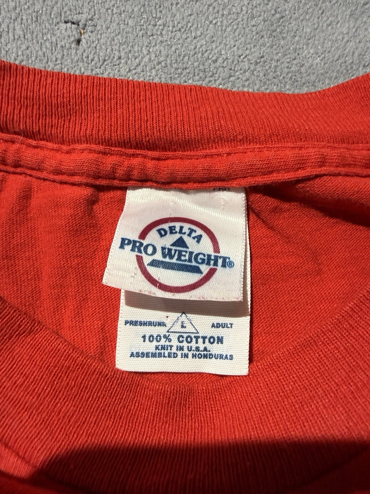 Rare Anaheim Angels 2002 World Series Champions Tshirt Large-Delta Pro Weight