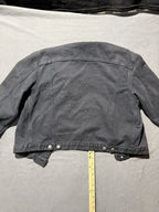 J Galt Rustic Denim Jean Jacket Corduroy Collar Women’s Small