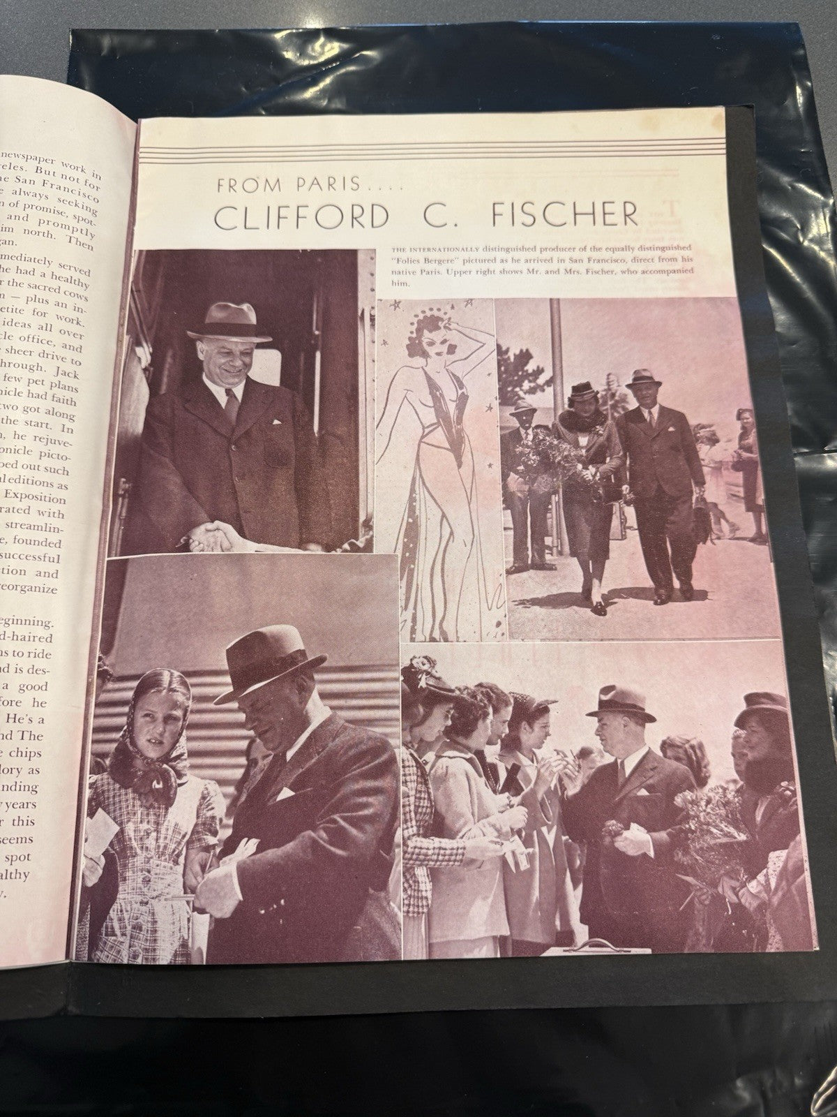 1939 Famous Folies Bergere Theatre Program Treasure Island San Francisco