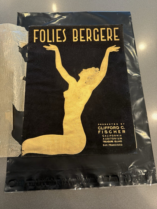 1939 Famous Folies Bergere Theatre Program Treasure Island San Francisco