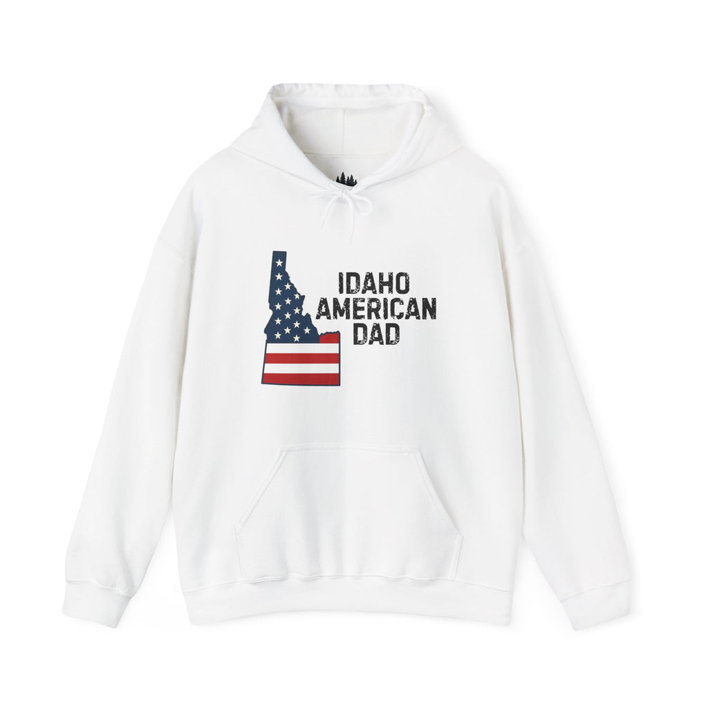 Idaho American Dad Hoodie No Sleeve Logo