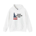 Idaho American Dad Hoodie No Sleeve Logo