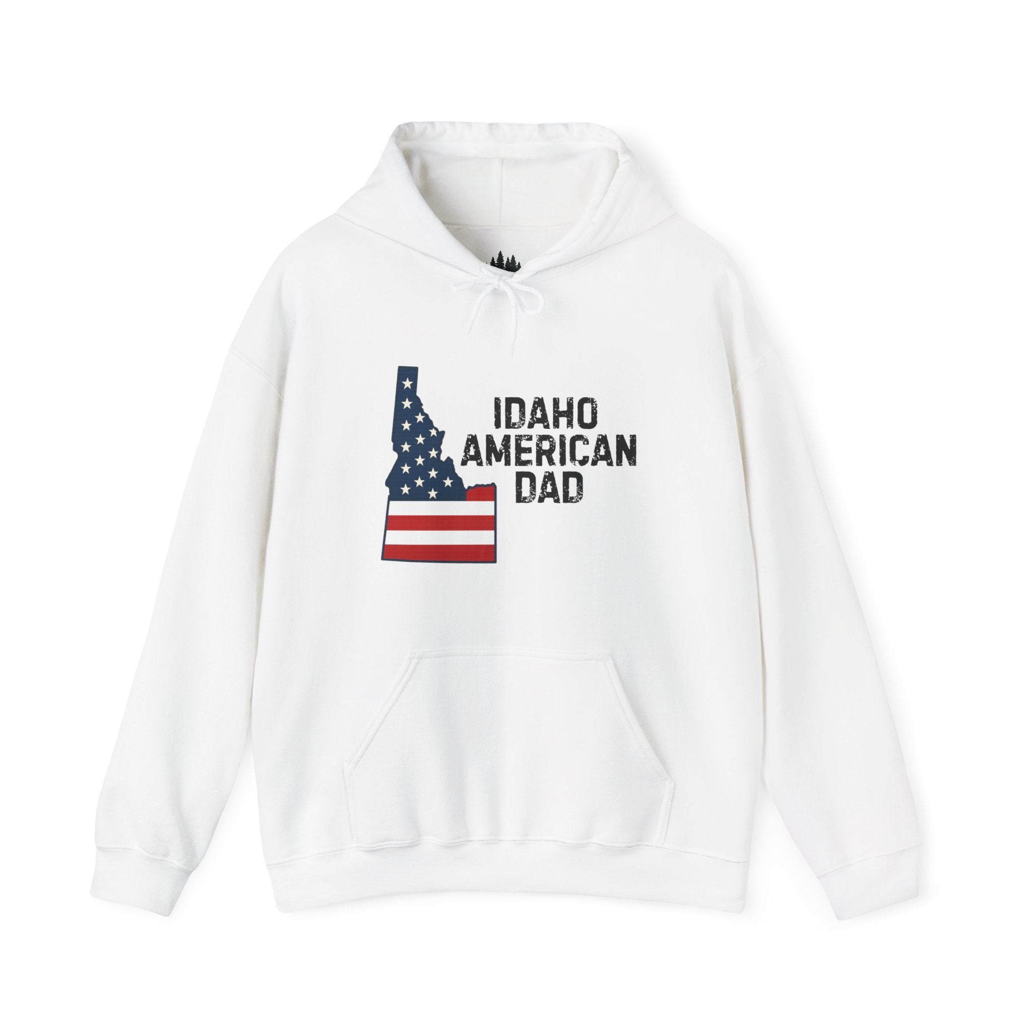 Idaho American Dad Hoodie No Sleeve Logo