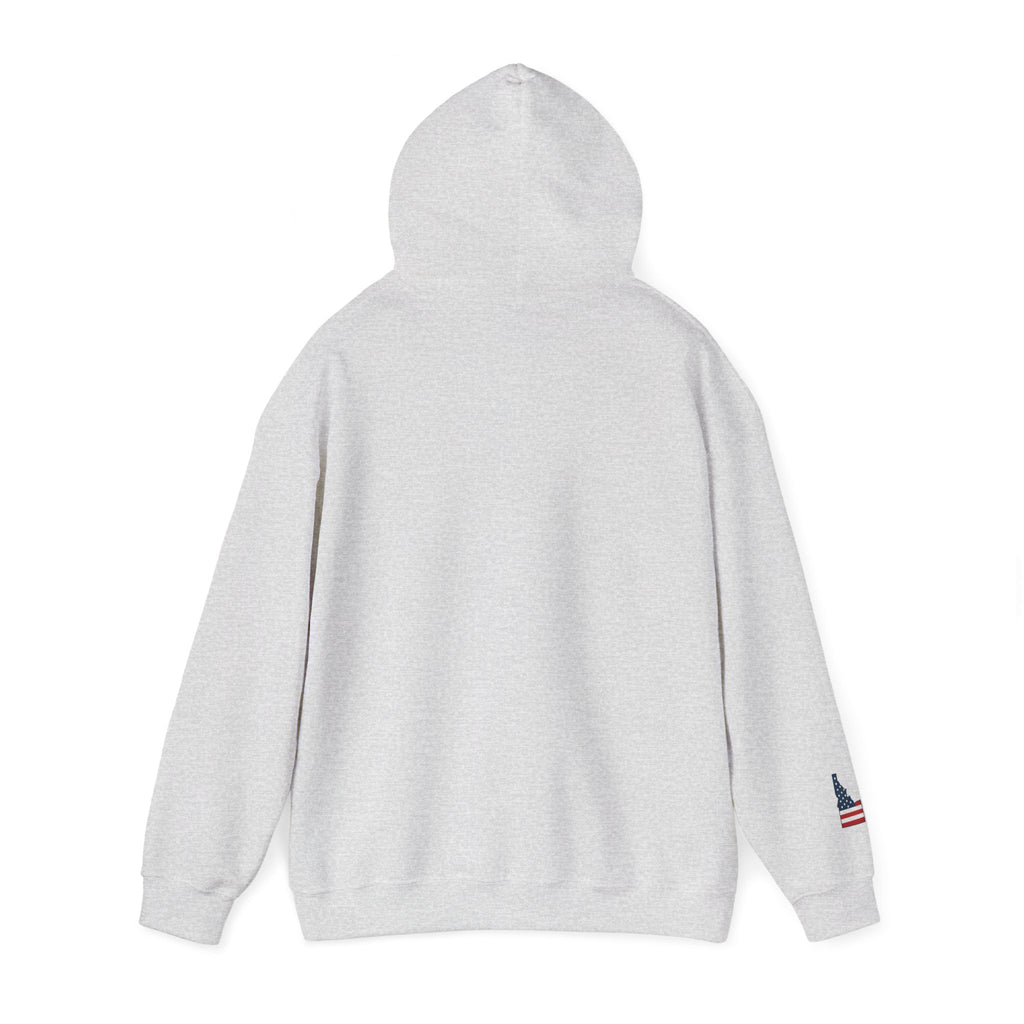 'Idahole In One' Men's Golf Hoodie with Sleeve Logo