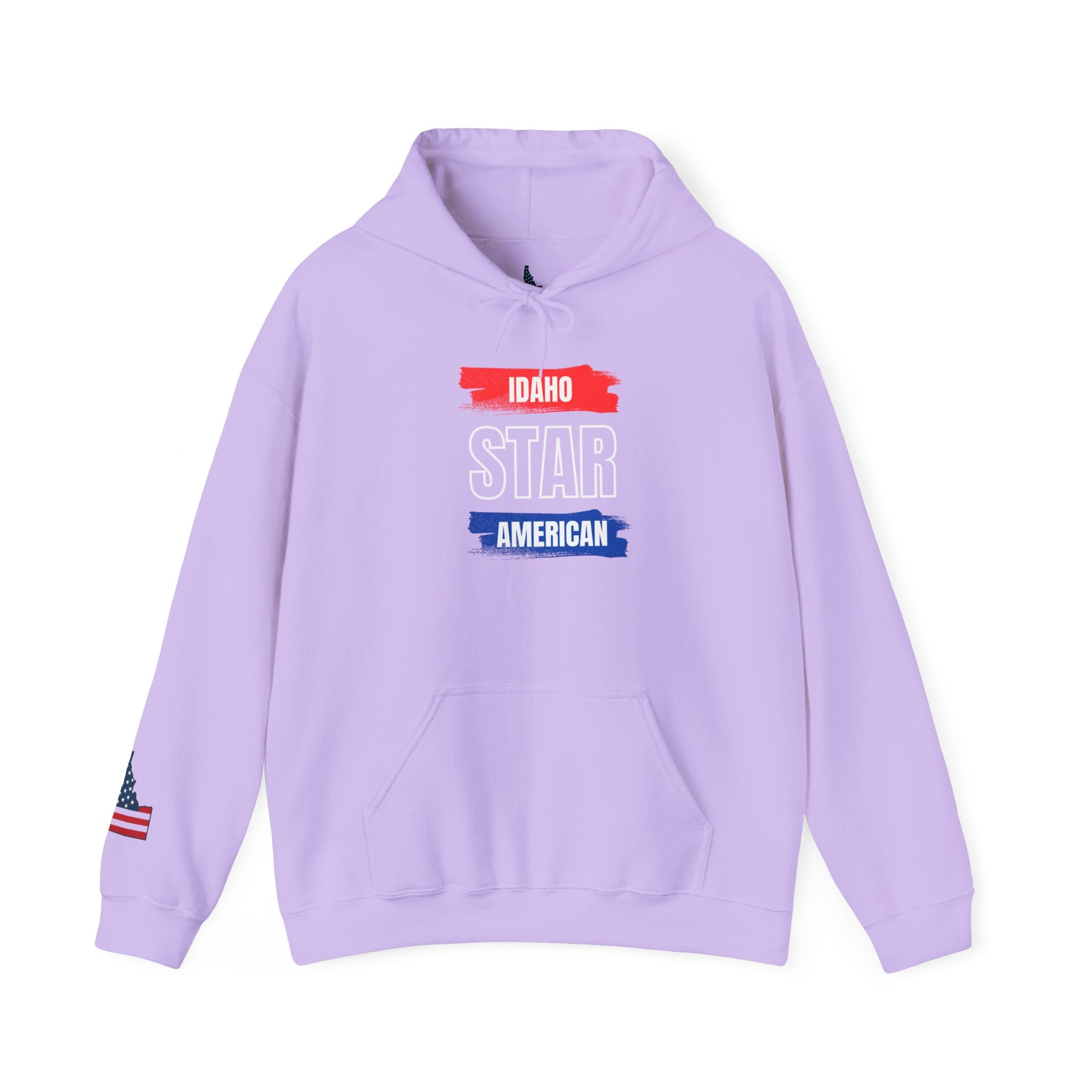 Idaho American 'Star' Hoodie with Sleeve Logo