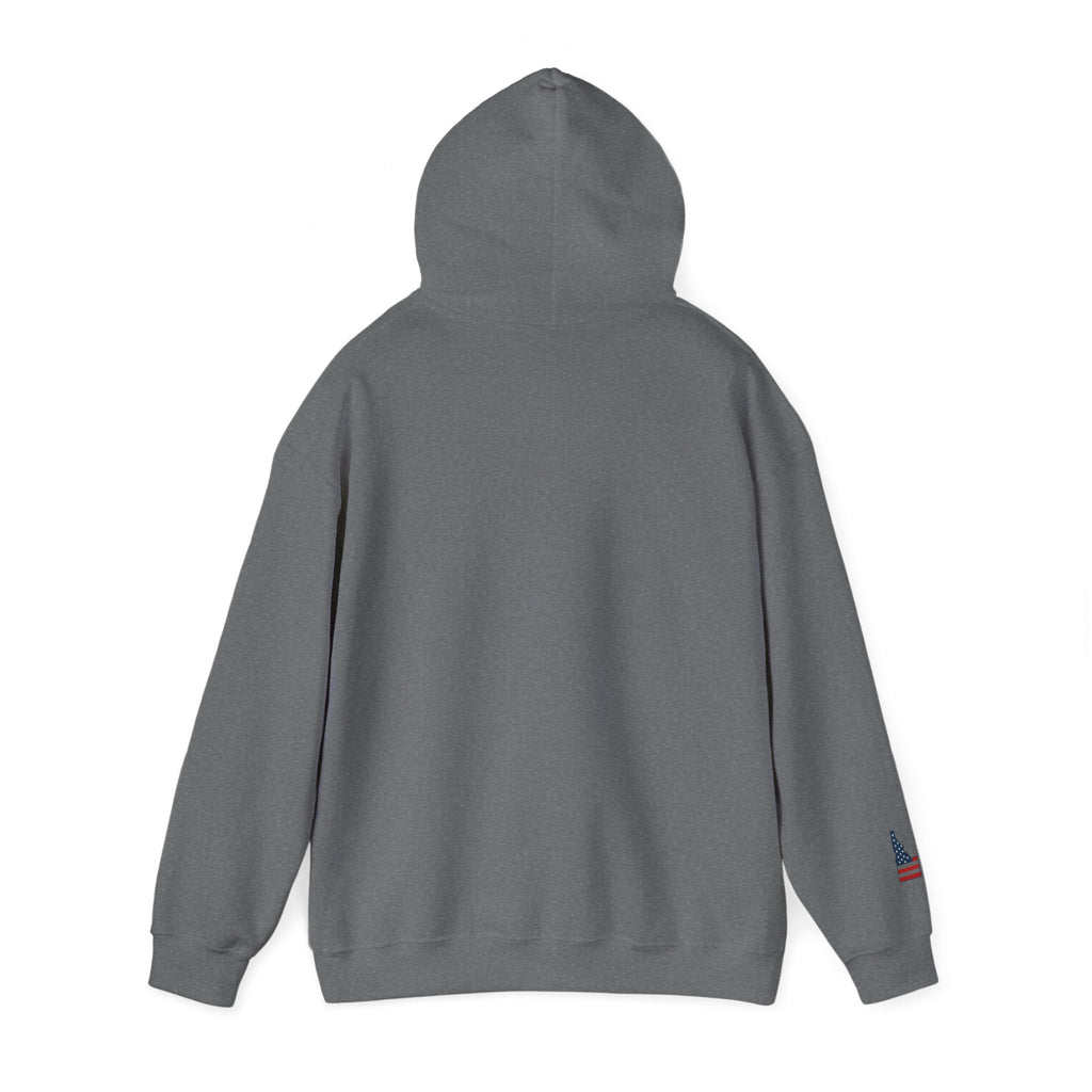 Idaho American Beauty Hoodie with Sleeve Logo