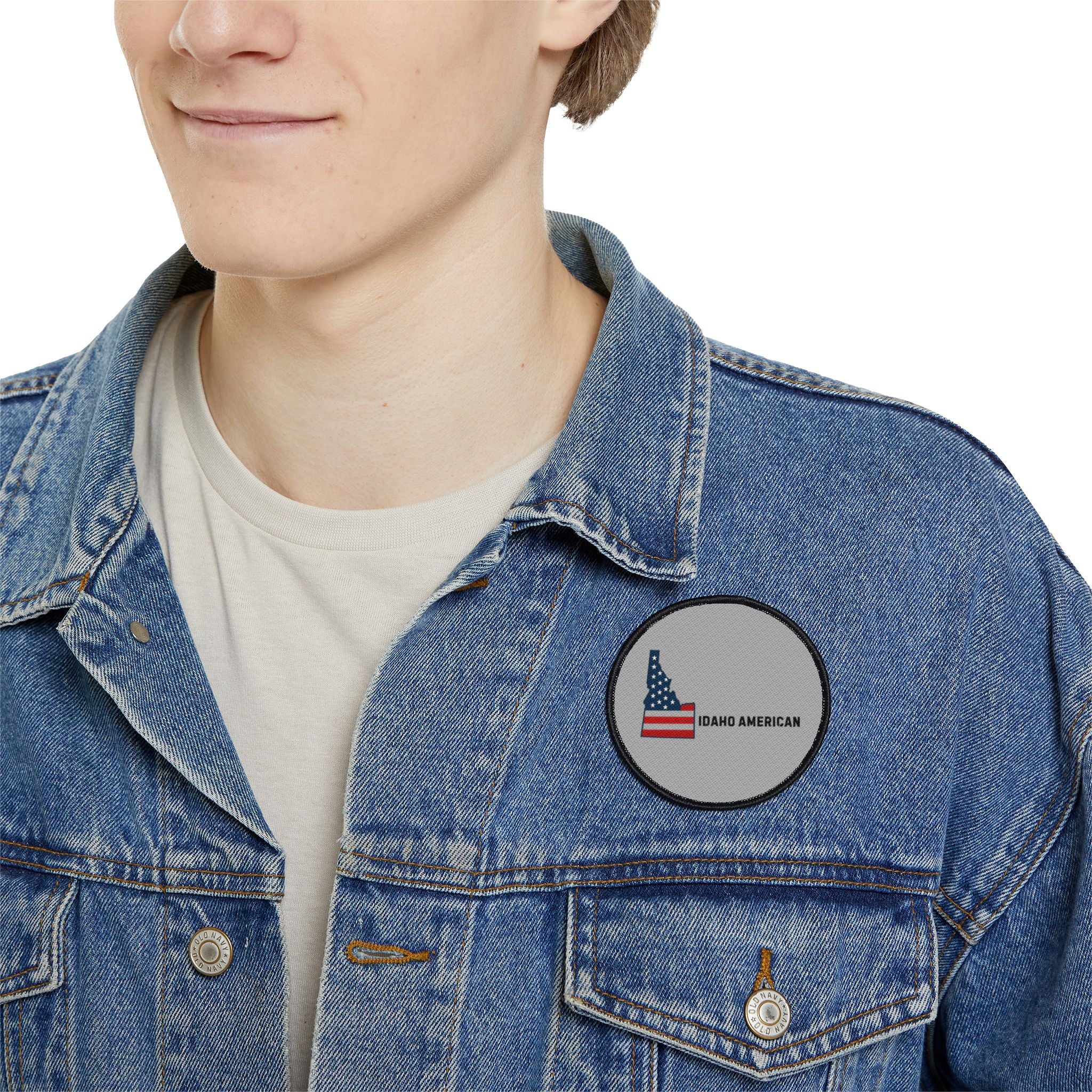 Idaho American Iron-On Patch