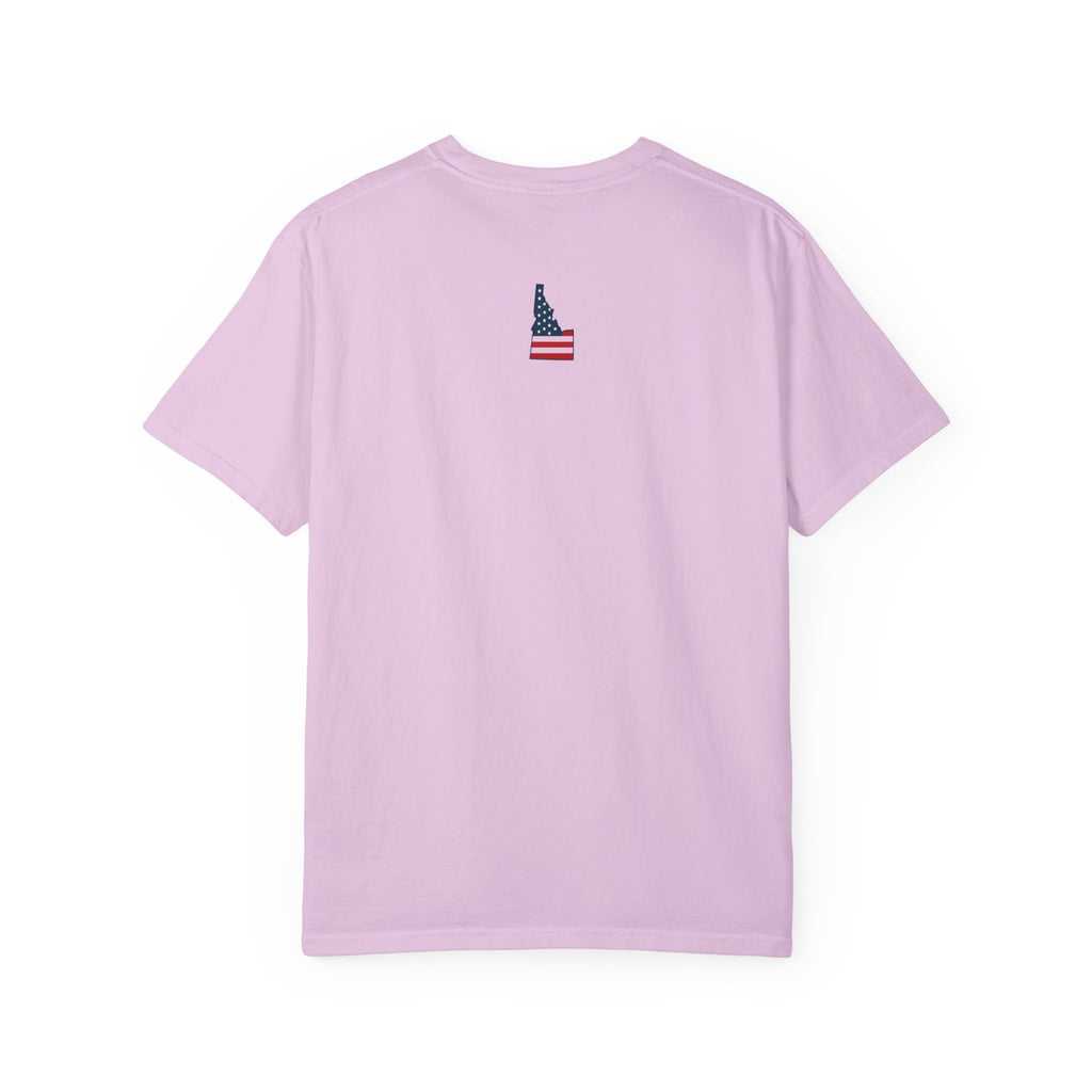 Idaho American T-Shirt with Logo on Back
