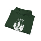 'Idaho American Patriot State of Mind' Hoodie with Sleeve Logo