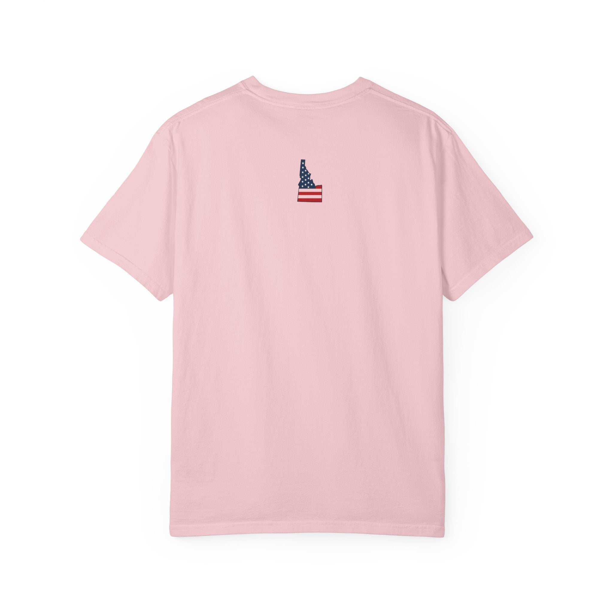 Idaho American T-Shirt with Logo on Back