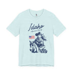 Idaho American Beauty Cowgirl Western T-Shirt