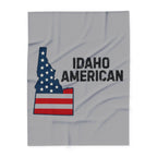 Idaho American Fleece Throw Blanket